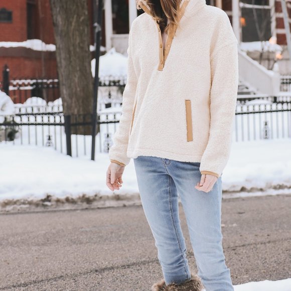 One/Third Fleece Pullover - Size M - Picture 6 of 6